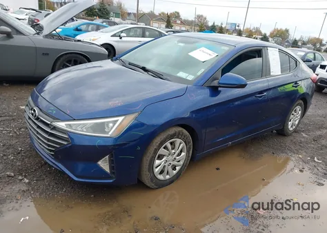 2019 Hyundai Elantra Se from USA, damaged, VIN 5NPD74LF5KH423232